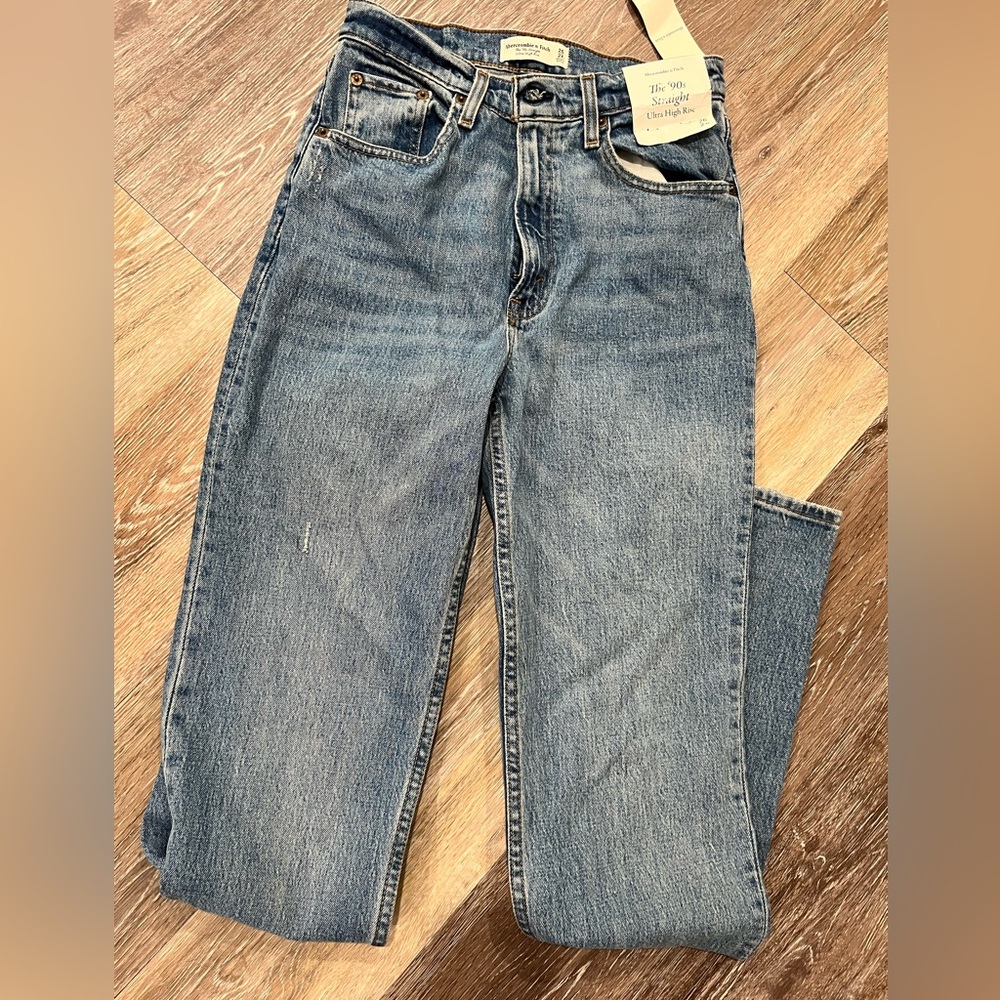 Straight Leg Abercrombie Jeans